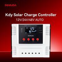 Nouveaux régulateurs de charge de batterie automatiques 12V 24V/48V 10A 20A 30A 40A 50A 60A avec double USB PWM et contrôleurs de charge solaire avec application WIFI