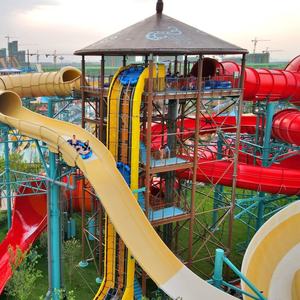 0.9 مللي متر PVC القماش المشمع نفخ طوف مستديرة 6 مقاعد تجمع قارب وايت ووتر الشريحة المياه أنابيب - Product Image 3