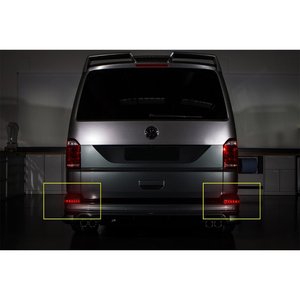 2x Kit luce posteriore LED fumo nero per VW Multivan T5 Caravelle trasportatore T6 OEM 7 e0945105d sostituzione del riflettore- - Product Image 3