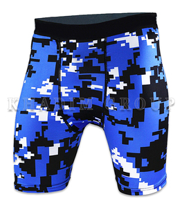 Pantalones Cortos de Compresión para Hombre, Color Personalizable, para Entrenamiento y Deportes - Product Image 3