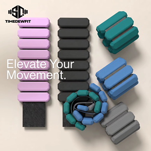 Pulseras de Silicona sin Olor con Peso para Tobillos y Muñecas, Brazaletes Duraderos con <span class=keywords><strong>Pesas</strong></span> para Yoga, Caminar, Correr, <span class=keywords><strong>Entrenamiento</strong></span> Físico al Aire Libre - Product Image 1