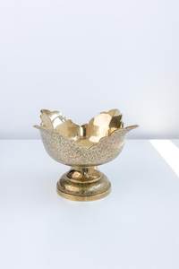 Tazón Clásico para Servir Ensaladas y Chocolate, de Acero Inoxidable Dorado Repujado, Apto para Lavavajillas, Ecológico, Duradero, para Fiestas y Uso Doméstico - Product Image 2