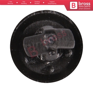 BCF2334 10 Pieces Weatherstrip Retainer for Black Nylon Head Diameter 9mm - Product Image 2