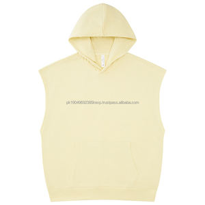 Sweat-shirt de sport décontracté personnalisé avec logo, fabricant de sweat-shirts simples, débardeurs 280 g/m², pulls sans manches, sweat-shirts pour hommes - Product Image 3