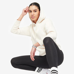 2024 nueva llegada liso Color sólido mujeres sudaderas con capucha moda personalizada manga larga pulóver Sudadera con capucha/ropa de mujer sudaderas con capucha - Product Image 2