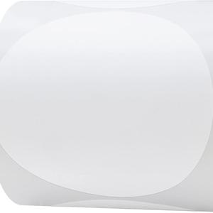 Hochwertige runde Form Weiß 3 Zoll Farb codierung Garage Yard Sale Aufkleber 350 Stück Easy Write Perforate Permanent Labels - Product Image 2