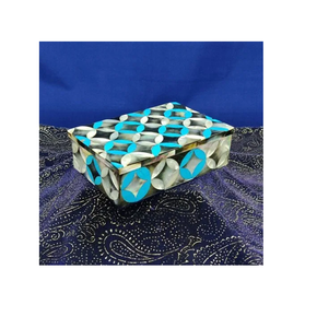 Top Quality Mother of Pearl Jewelry <b>Box</b> for Gifting Purpose & Custom Size Available Natural Crafts Products - Product Image 5