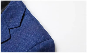 Trajes Formales de Tres Piezas Personalizados para Hombre de Buena Calidad, Traje de Negocios al por Mayor, Chaqueta y Pantalones, Trajes para Hombre para Bodas y Fiestas - Product Image 4