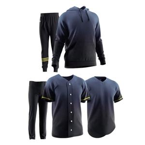 Uniforme de béisbol personalizado para adultos jóvenes Sublimación completa o sarga de aparejos Ajuste profesional - Product Image 1