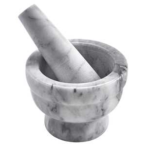 Handmade Durable Marble Mortar Pestle Set Stone <b>Herb</b> <b>Grinder</b> Home Kitchen Salt Marble Mortar Pestle Set Affordable Price - Product Image 4
