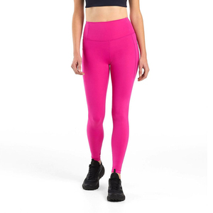 Women's High Quality Black Cotton Gym <b>Leggings</b> with Logo Waist Winter Exercise Fitness Wear Available All Sizes for Women Girls - Product Image 2