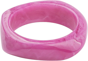 Conjunto de Brazaletes de Resina Gruesos, Joyería Artesanal de Diseño Audaz, Exportación de Artesanos Indios de Lujo - Product Image 2