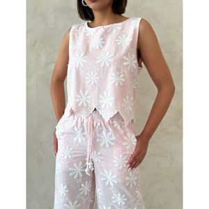 Blusa sin Mangas Bordada para Mujer - Producto al por Mayor - Product Image 6