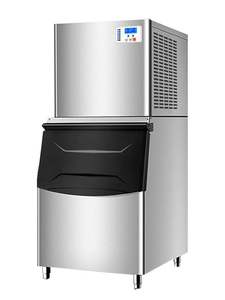 Machine à glaçons commerciale de qualité supérieure, grande capacité, dégivrage automatique, électrique, porte simple, équipement de réfrigération de cuisine séparé - Product Image 2