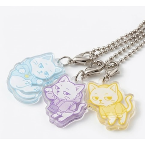 Custom Acrylic <b>Anime</b> <b>Keychain</b> with Magnet-UV Printed Digital Photo Design - Product Image 1