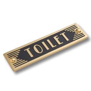Plaque de porte en laiton de qualité supérieure, conçue pour une décoration élégante de l'entrée de la maison, l'identification des portes de bureau et commerciales - Product Image 6