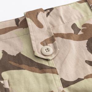 เครื่องแบบยุทธวิธีกลางแจ้งลายพรางระบายอากาศได้หลายกระเป๋าเครื่องแบบรักษาความปลอดภัยแบบปรับแต่งโลโก้ได้ - Product Image 4