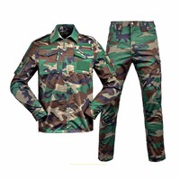 Uniforme de chemise tactique d'extérieur imperméable respirant et résistant à l'usure en tissu tissé en polyester