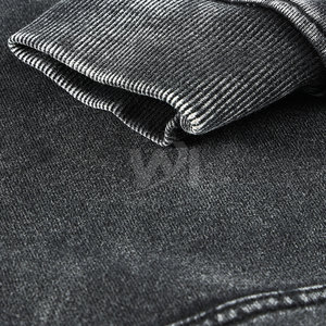 ขายส่งเสื้อฮู้ดดี้ผู้ชายแบบย้อมสีเอซิด ราคาโรงงาน รับออกแบบโลโก้ตามสั่ง - Product Image 5