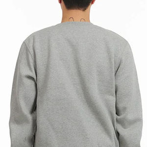 Sweat-shirt pour homme surdimensionné et lourd, sweat-shirt décontracté chaud pour l'hiver / Sweat-shirt surdimensionné pour homme, style minimaliste, coupe décontractée - Product Image 5