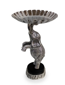 Assiette à gâteau élégante et écologique en laiton Design aigle complexe Plat de service pour les desserts Vitrine Assiette décorative unique - Product Image 2