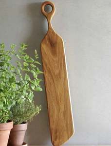 Tabla de cortar de madera estándar reversible al por mayor que combina practicidad y elegancia para adaptarse tanto al uso informal como formal - Product Image 5