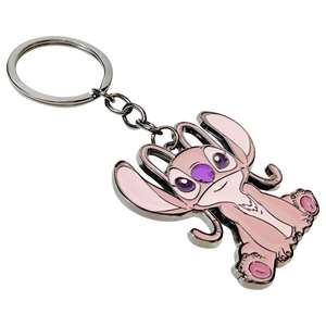 Llaveros de Aleación de Zinc Plateados de Lilo y Stitch, Paquete de 150 Unidades al por Mayor, Envío Gratuito, Oficial H.E.R. Colección con Licencia - Product Image 2