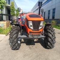 YTO moteur grand châssis 90HP Compact 4WD engrenage haute productivité tracteurs agricoles
