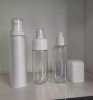 Bouteilles pulvérisatrices givrées personnalisables multi-tailles, rechargeables, en plastique double couche pour cosmétiques et soins de la peau, idéales pour les voyages