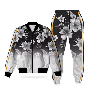 Conjuntos de chándal OEM para hombre, chándal para correr para hombre, ropa de entrenamiento, conjunto de hombre, ropa de calle fresca, logotipo de Color personalizado, deportes Unisex - Product Image 5