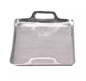 Plateaux en aluminium Plateau de service décoratif pour la maison et le restaurant Vaisselle de mariage Plateau de service au prix de gros. - Product Image 2