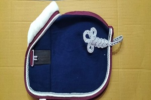 Directo de la fábrica de Kanpur India Alfombra de caballo en miniatura de alta calidad con logotipo bordado Manta de equitación de invierno con forro de nailon - Product Image 2