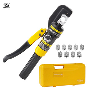 Dụng cụ ép thủy lực hạng nặng có chức năng cắt dây - Bộ dụng cụ lan can cầu thang hiện đại dành cho dây cáp thép không gỉ 1/8 inch - Product Image 3