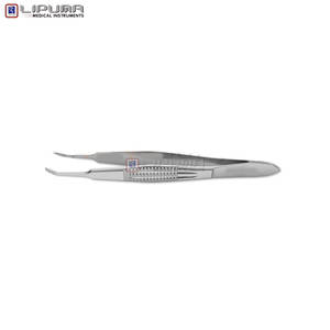 Pinzas Capsulares CASTROVIEJO de 10.0 cm, Instrumentos Médicos Quirúrgicos, Cirugía Oftálmica, Pinzas Duraderas y Ligeras - Product Image 2