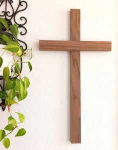 Croix d'église en bois faite à la main |   Qualité supérieure |   Prix de gros en vrac d'usine - Product Image 1