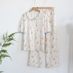 Pigiama da <span class=keywords><strong>Donna</strong></span> in Offerta, Morbido Set da Notte per il Relax, Abbigliamento da Casa, Completo a 2 Pezzi - Product Image 3