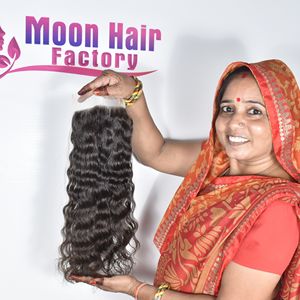 Commandez en ligne maintenant : Extensions bouclées de cheveux humains indiens de la meilleure qualité, style naturel, produit original des fabricants, en vente. - Product Image 4
