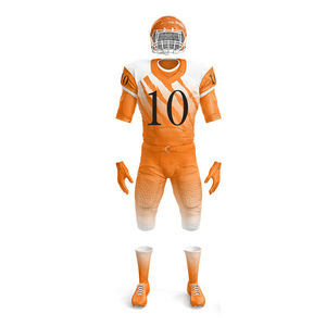 100% nouveau Design personnalisé maillot de Football américain uniforme de Football américain de vêtements pour hommes Service OEM personnalisé - Product Image 5