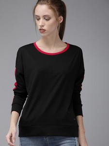 Nouveauté OEM, t-shirt respirant de haute qualité pour femmes, t-shirts à la mode en coton épais pour filles, t-shirt à col rond et à manches longues - Product Image 5