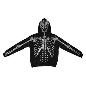 Sudadera con capucha mezclada de algodón de alta calidad con diamantes de imitación Básicos transpirables Venta de invierno Hecho en Pakistán - Product Image 1