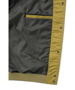 Venta caliente High Street Style Winter College Jacket Satin Varsity Jacket Plus Size Color Block Transpirable Custom Lining Satin - Product Image 3