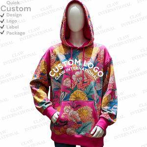 Sudaderas con Capucha Sublimadas Personalizadas de Alta Calidad para Mujer, Ropa Casual Transpirable, Colección de Otoño, Venta al por Mayor - Product Image 6