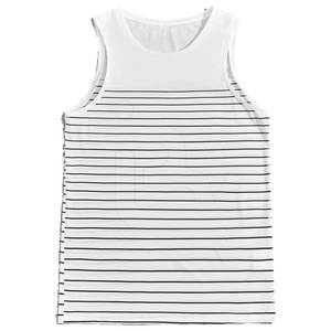 เสื้อกล้ามผู้ชายผ้าโพลีเอสเตอร์/ ผ้าฝ้ายระบายอากาศได้ดีแห้งเร็วออกแบบโลโก้ได้ตามต้องการฤดูร้อน - Product Image 1