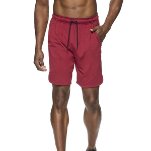 Quick Dry Elastic Waist 8 Inch <b>Men's</b> Athletic Gym <b>Shorts</b> With <b>Zip</b> <b>Pocket</b> Fitness Running Breathable Sports <b>Shorts</b> for <b>Men</b> - Product Image 2