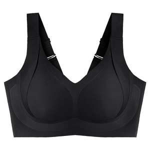 Soutien-gorge de maintien sans fil personnalisé avec bretelles réglables pour femmes corpulentes, soutien-gorge de mise en forme, impression numérique pour adultes - Product Image 5