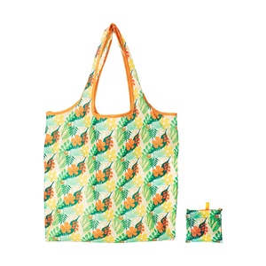 Sac de courses pliable avec poignée en fibre de polyester, taille et motif personnalisables, origine Vietnam, pour les magasins et les supermarchés - Product Image 1
