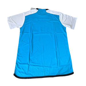 เสื้อฟุตบอลย้อนยุคกางเกงขาสั้นเล่นฟุตบอลแบบวินเทจทำจากซิลิโคน3D ปักลายโลโก้ - Product Image 3