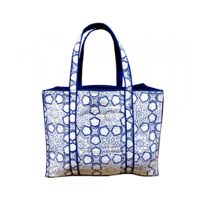 Sac fourre-tout imprimé dernier modèle en coton doux rembourré matelassé sac de soirée en polyester à bas prix - Product Image 1