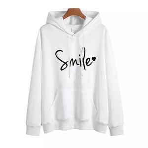 Poche avant femmes pull à capuche femme imprimé Streetwear automne - Product Image 5