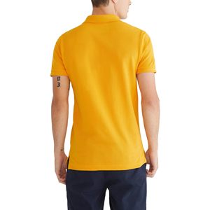 Chemises polo bleu clair personnalisées, concevez votre propre impression brodée, polo vierge de haute qualité, 100% lin, chemises polo pour hommes, logo - Product Image 6